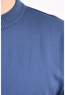 Men Sweater Jack&Jones Jcocllective Crew Neck Ensing Blue